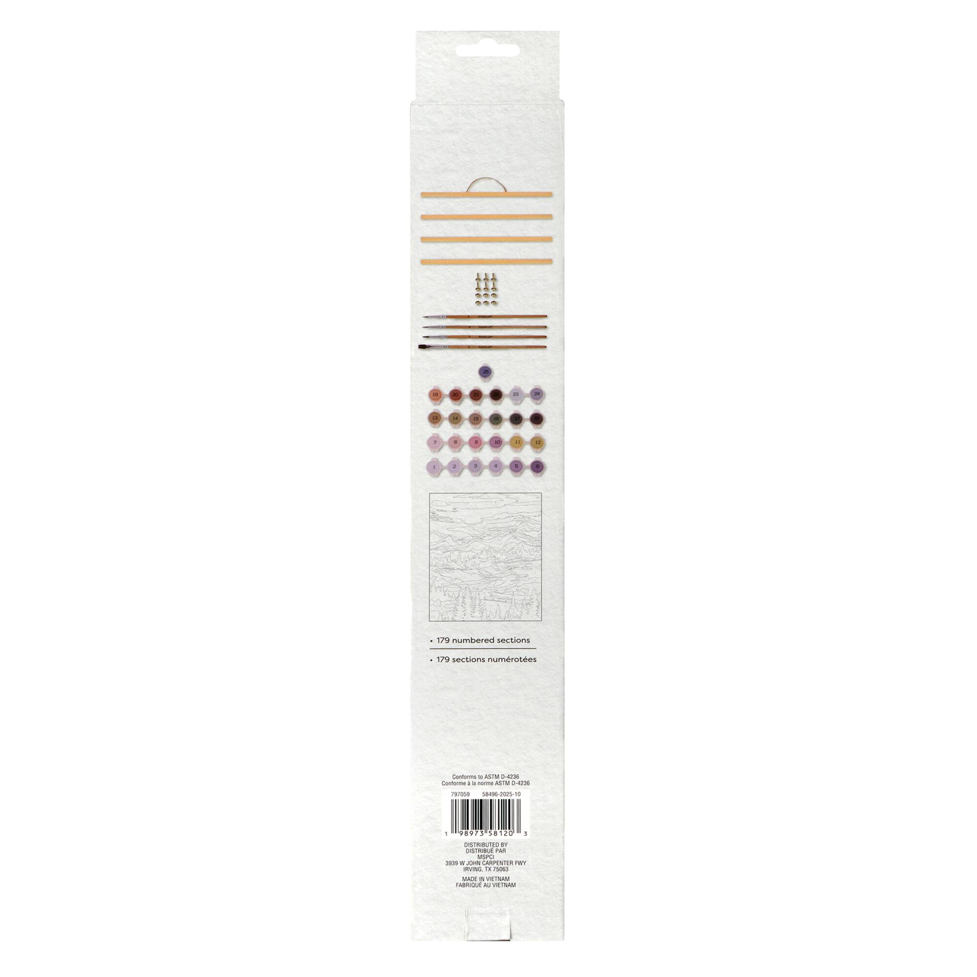 16" x 20" Mountain Paint-by-Number Kit by Artist's Loft®